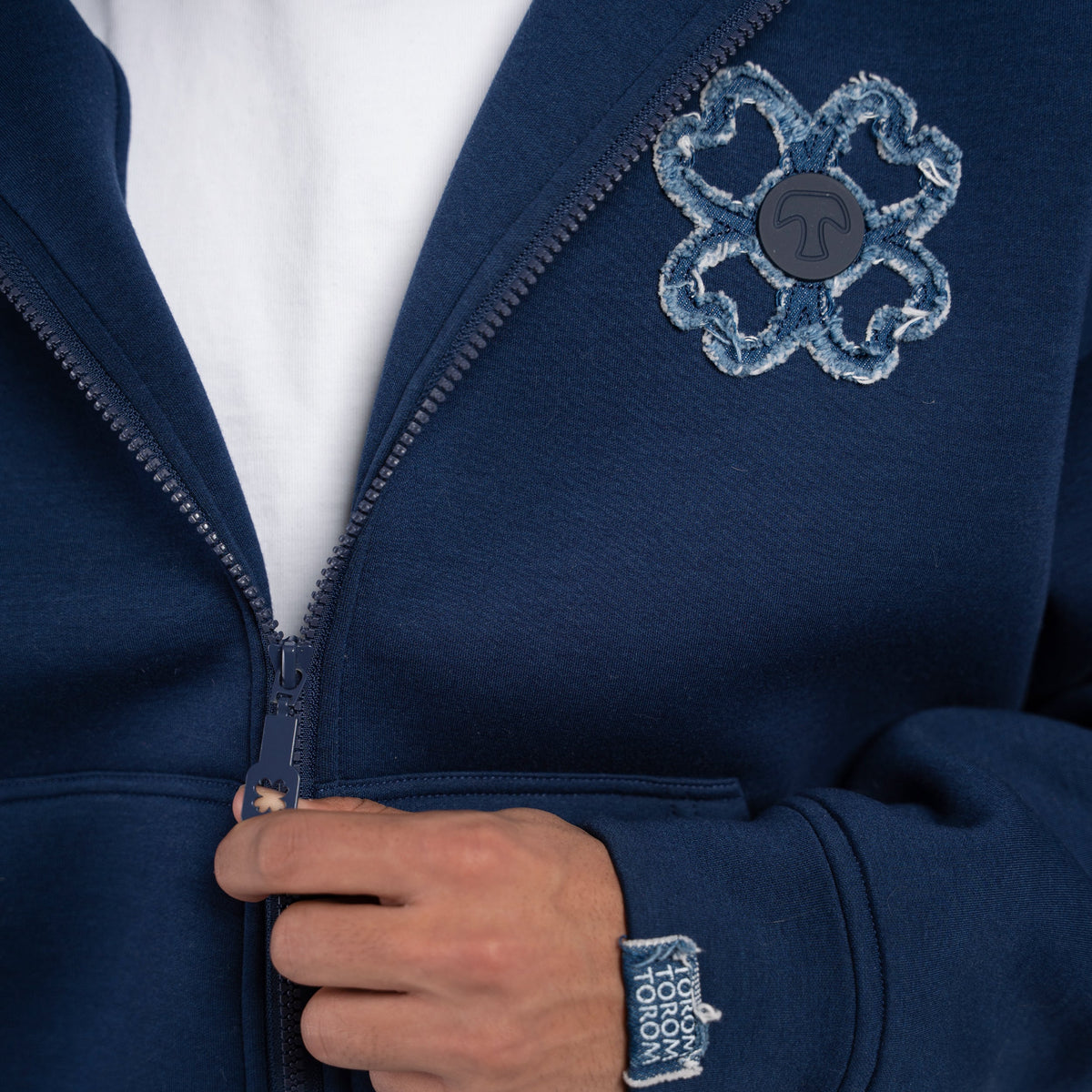 Veste Signature — Bleu Nuit