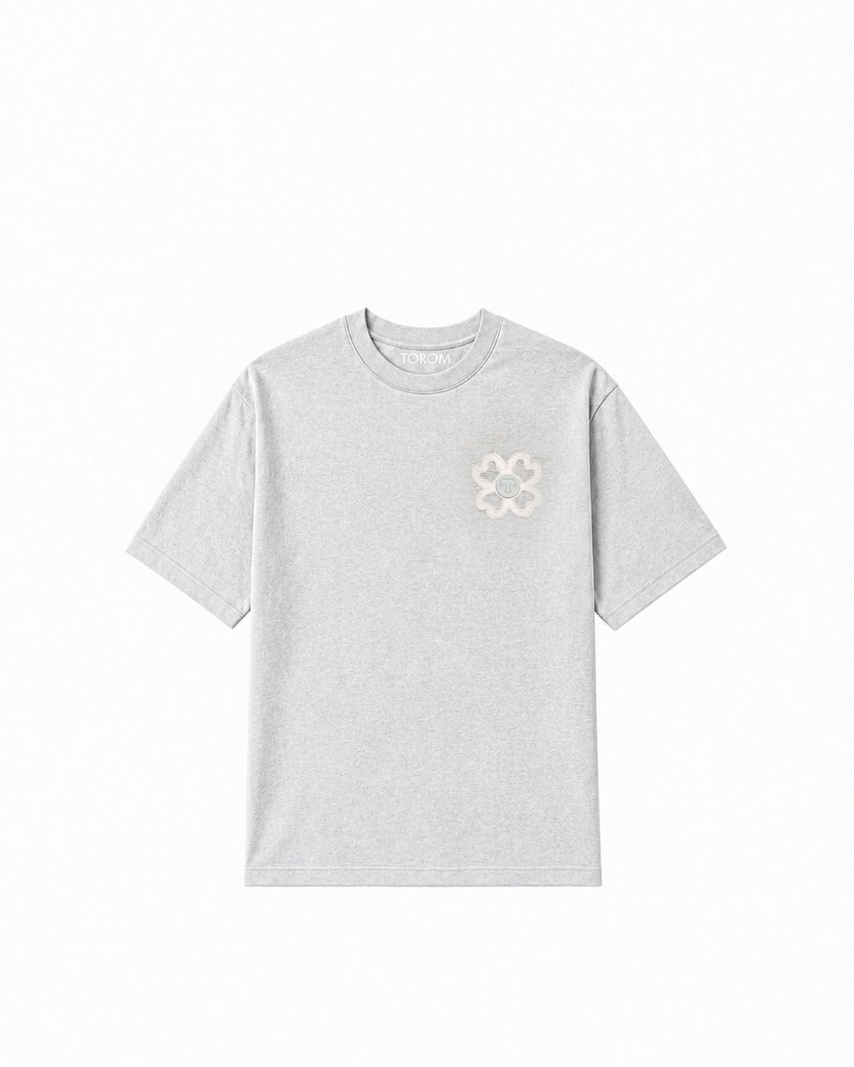 T-shirt Signature — Gris Cendré