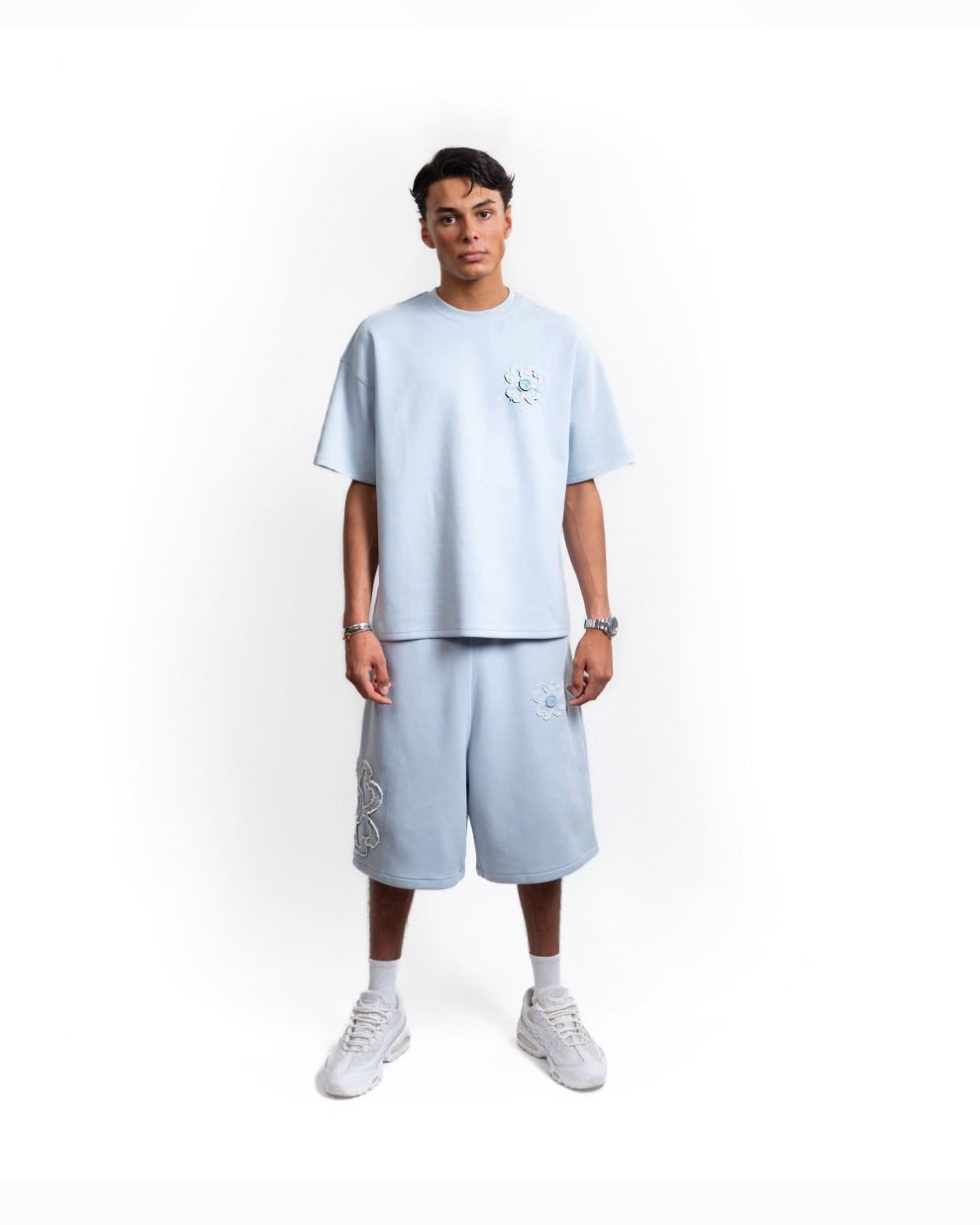 T-shirt Signature — Bleu Riviera
