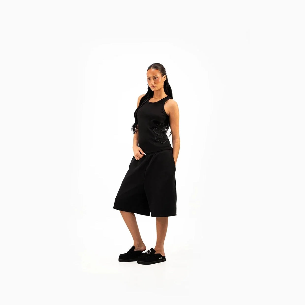 Débardeur Trèfle Essentiel — Noir