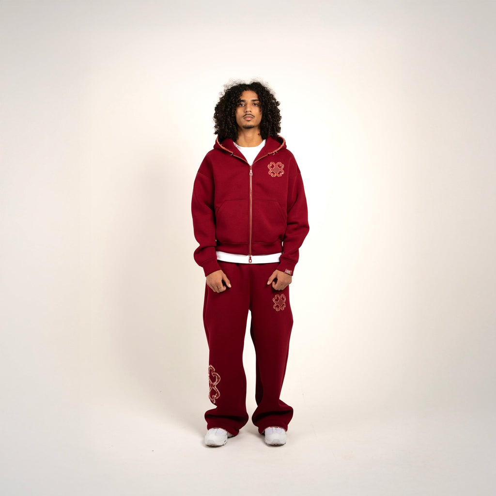 Jogging Signature — Bordeaux Obscur