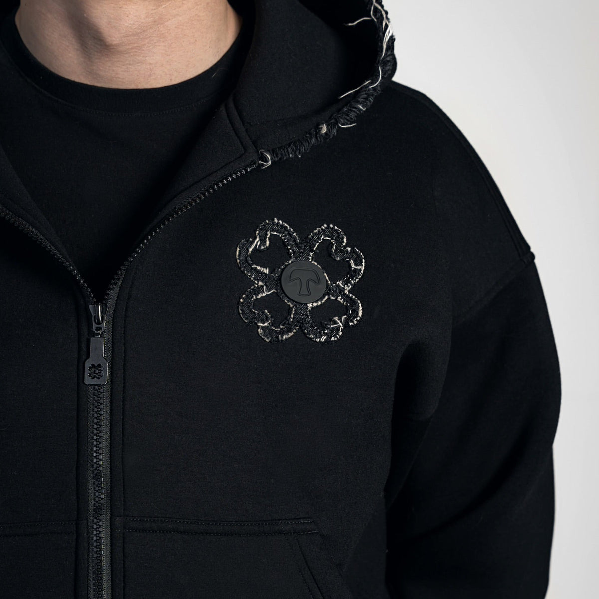 Veste Signature — Noir Obsidienne