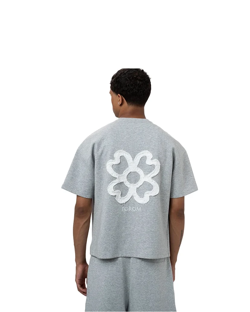 T-shirt Signature — Gris Cendré
