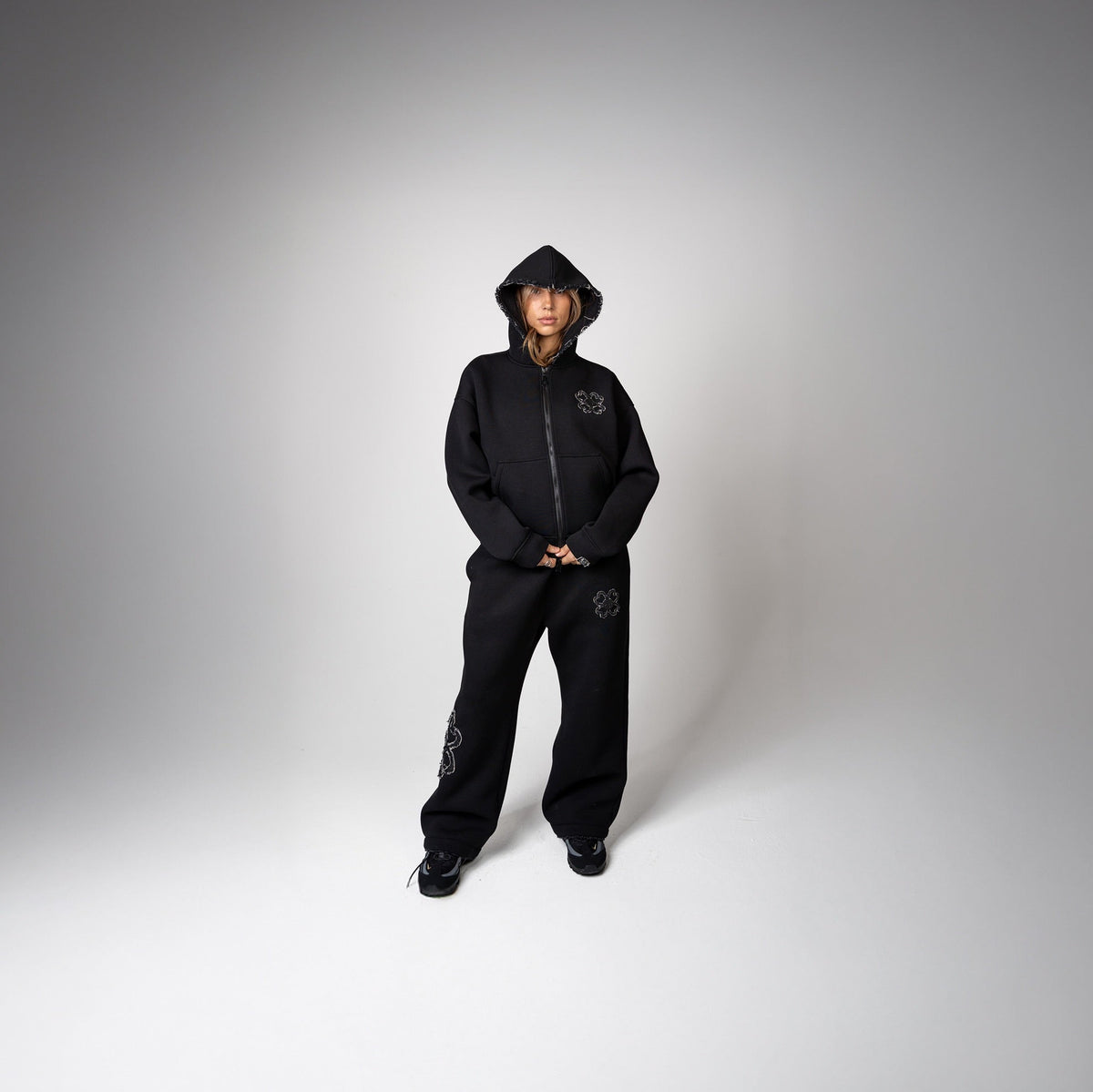 Veste Signature — Noir Obsidienne