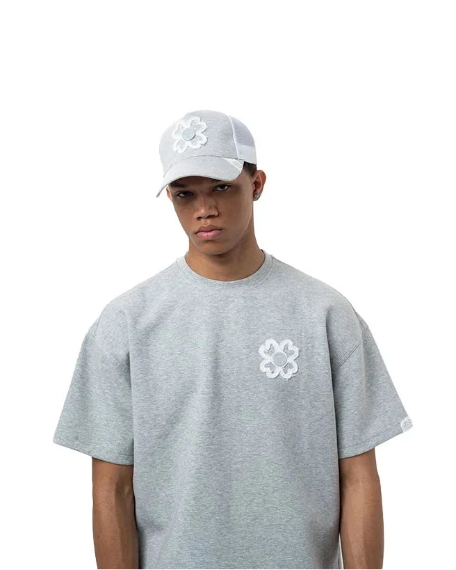 T-shirt Signature — Gris Cendré