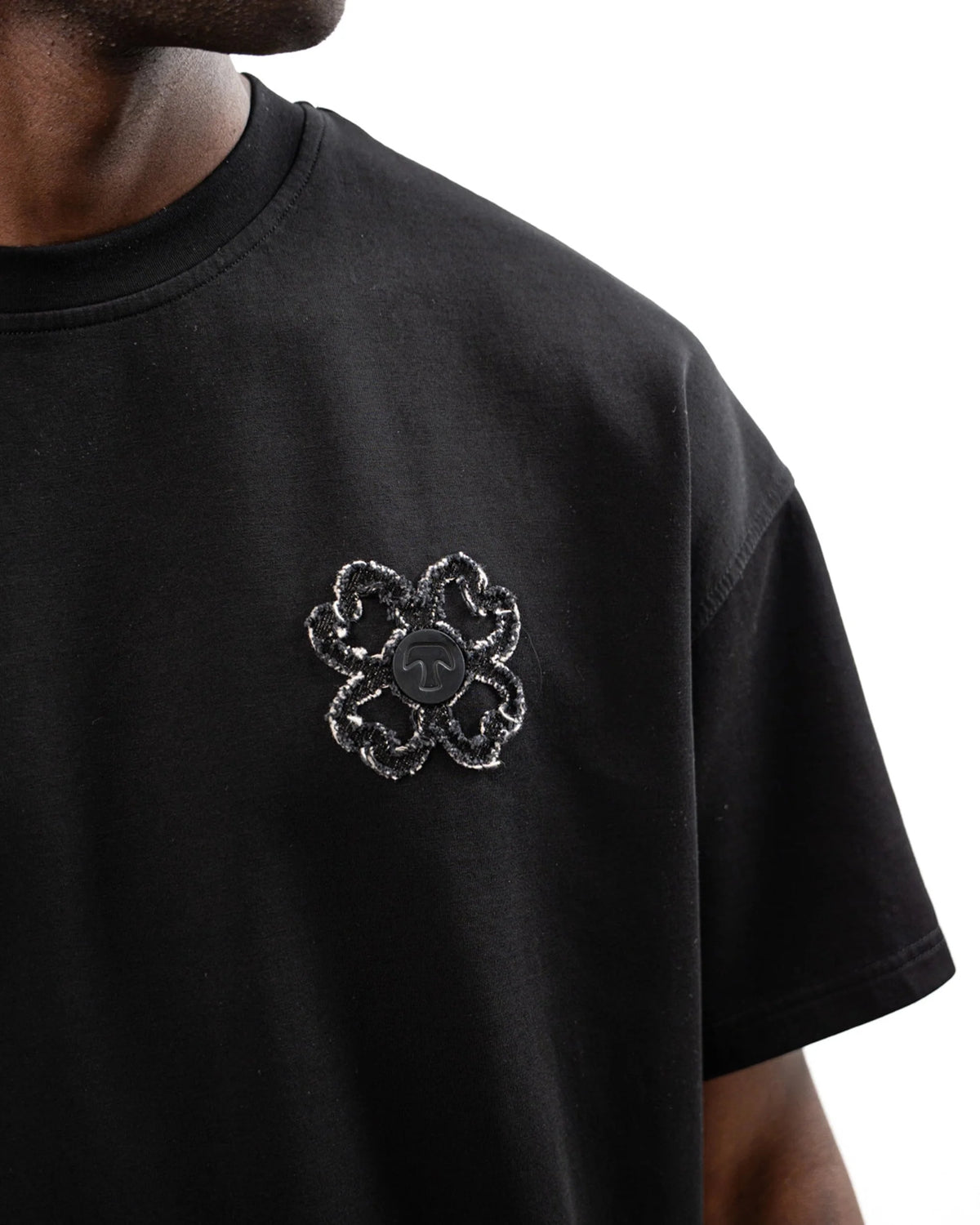 T-shirt Signature — Noir Obsidienne
