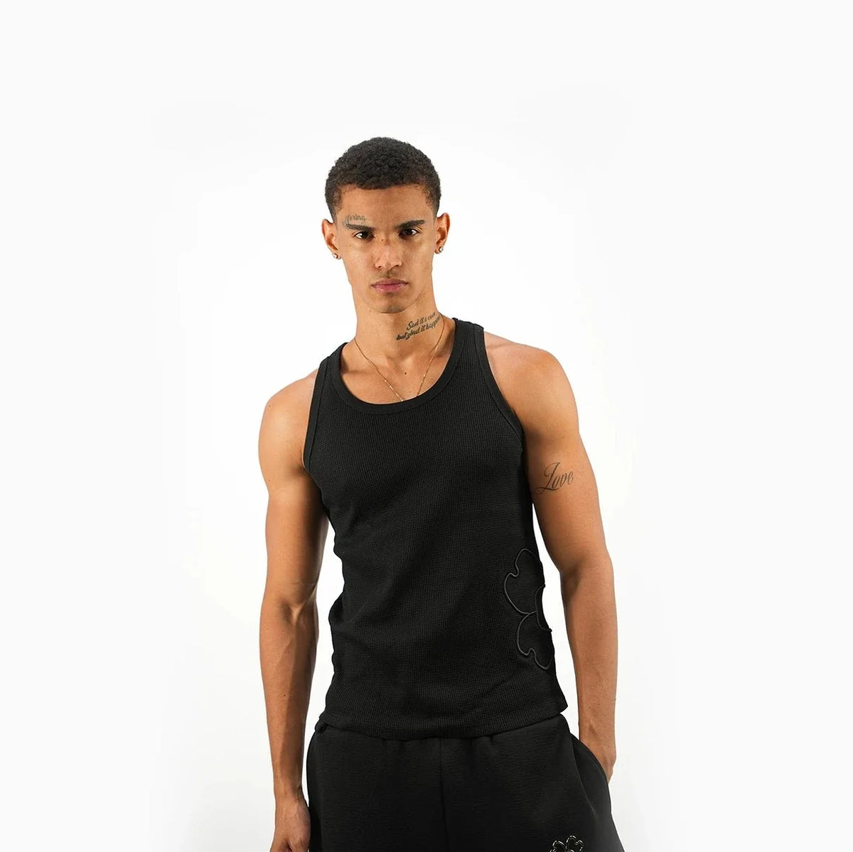Débardeur Trèfle Essentiel — Noir
