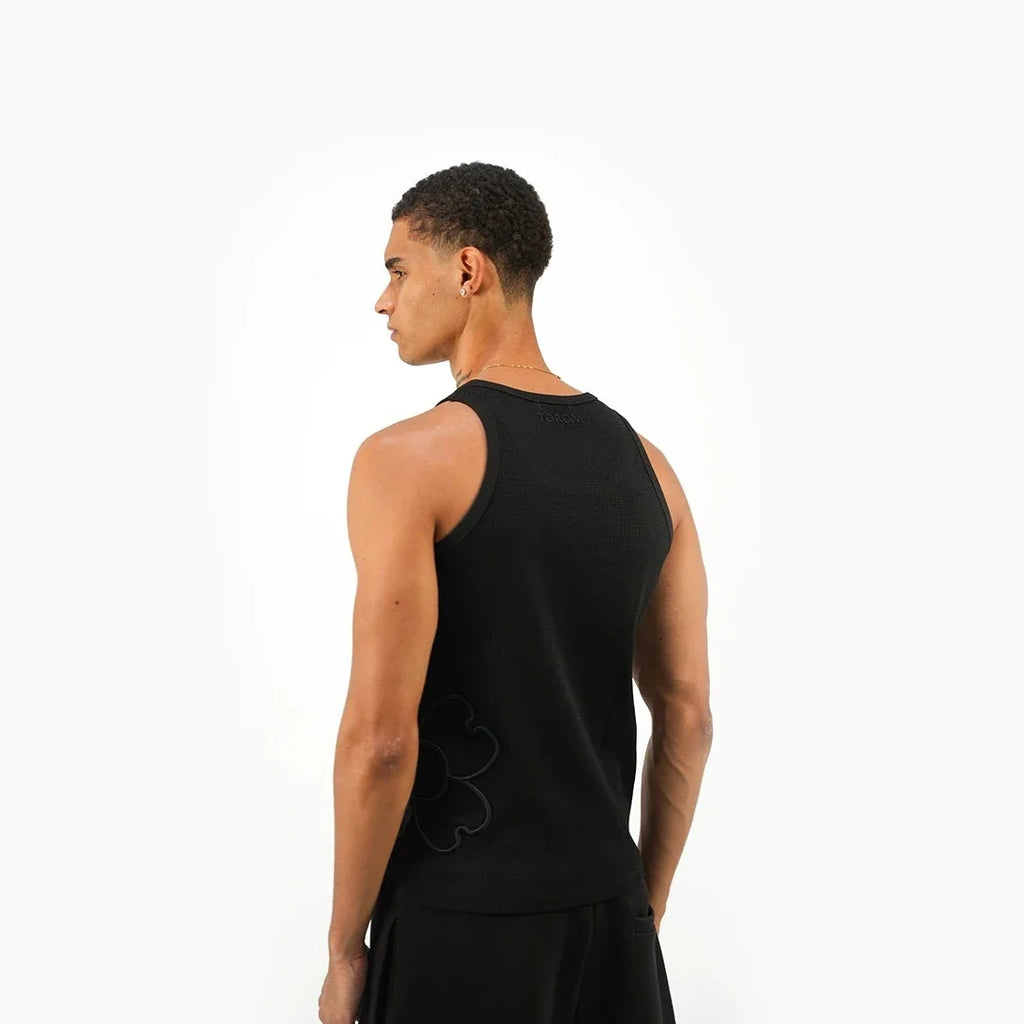 Débardeur Trèfle Essentiel — Noir