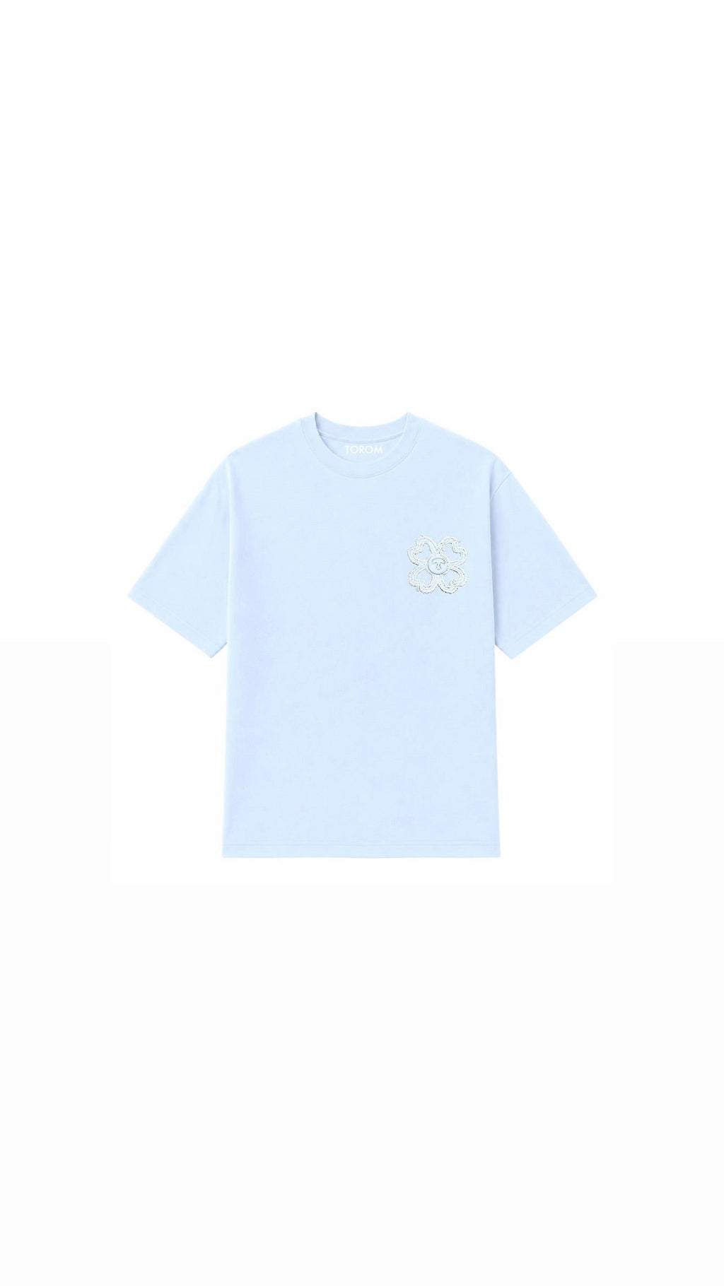 T-shirt Signature — Bleu Riviera
