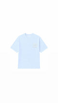 T-shirt Signature — Bleu Riviera