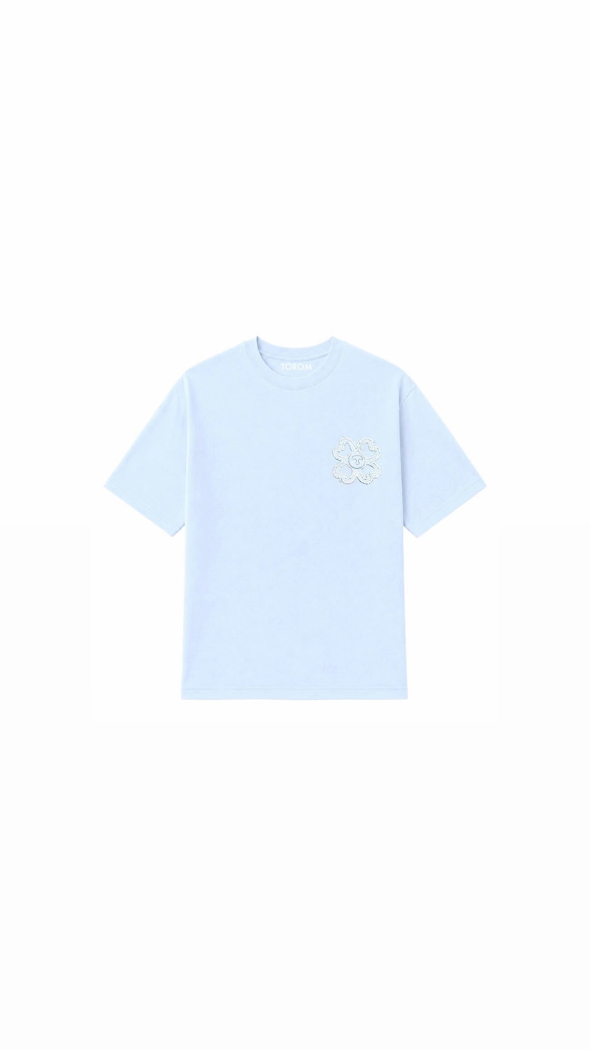 T-shirt Signature — Bleu Riviera