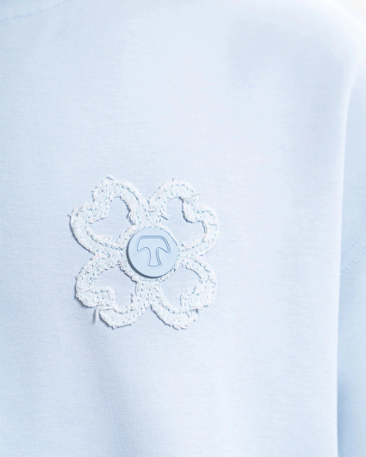 T-shirt Signature — Bleu Riviera