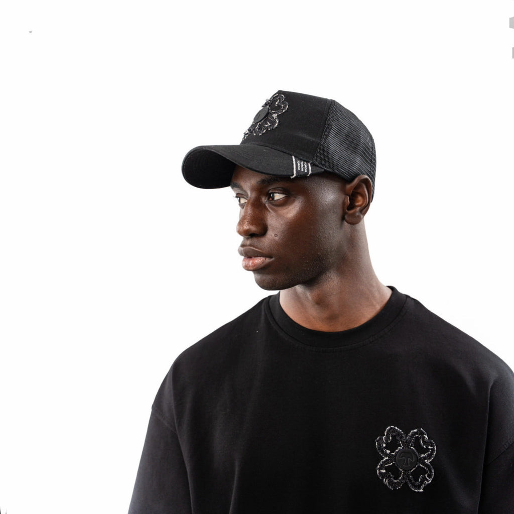 Casquette Signature — Noir Obsidienne