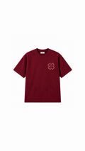 T-shirt Signature — Bordeaux Obscur