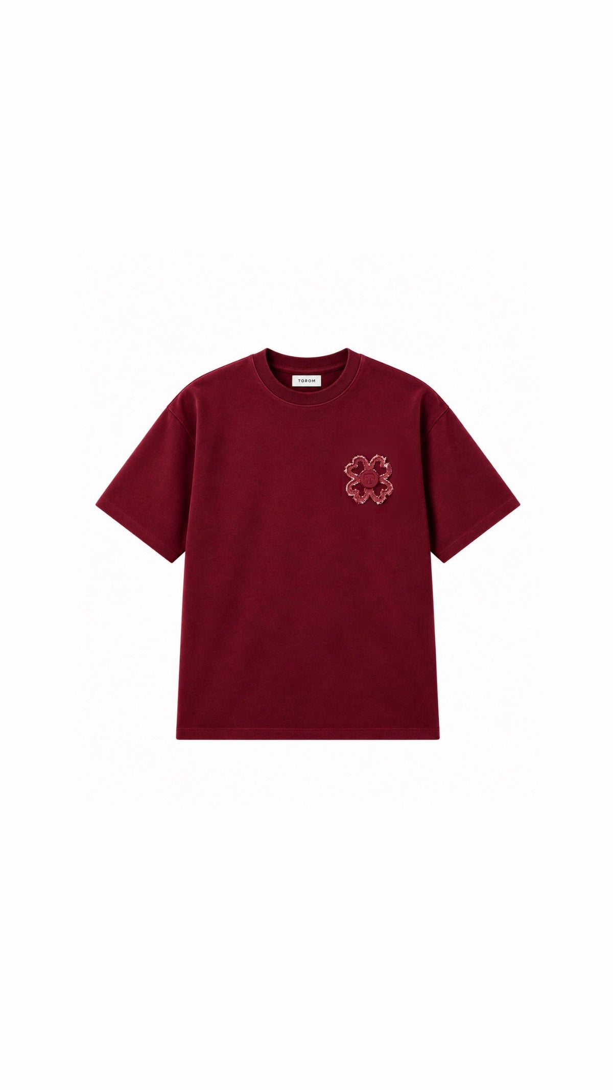 T-shirt Signature — Bordeaux Obscur