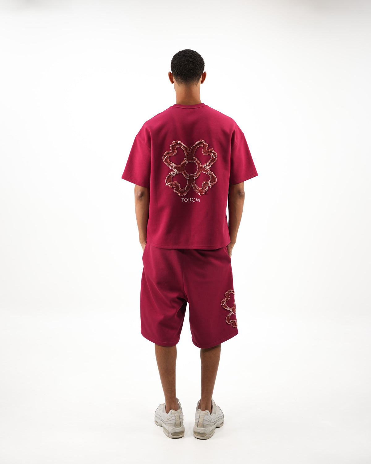 T-shirt Signature — Bordeaux Obscur